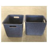 2 Felt Bins