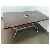 Desk w/ Built In Power Module