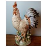 Fitz & Floyd Toulouse Ceramic Rooster 19.5' tall