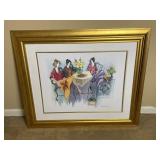 Gold Framed Artwork