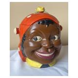 Black Americana Ceramic Cookie Jar