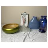 Decorative Vases, Bowl, Trinket Dish, & More