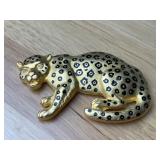 Large Vintage Doreen Ryan Leopard Brooch