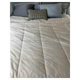 King Sheets, Comforter, Mattress Topper & Pillows