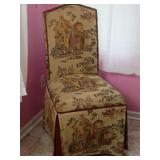 Upholstered French Country Style Side Chair