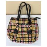 Coach Daisy Wool Tweed Emma Tote Bag