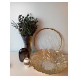 Decor Platter, Bowl & Vases