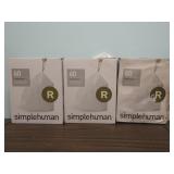 Simplehuman 10L 2.6 Gallon Trash Bags
