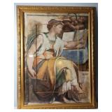 Framed Print 'The Erythraean Sibyl'