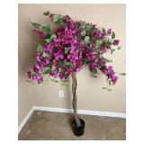 Vibrant Artificial Bougainvillea Tree (4.5ft Tall)
