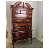 Queen Anne Style Highboy Dresser