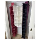 Hanging Closet Shoe Organizers