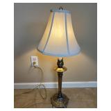 Table Lamp w/ Brass Base