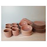 Scott Living Dusty Pink 30 pc Dinnerware Set