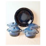 Blue Baking Dishes