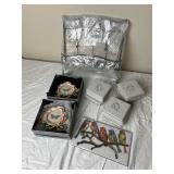 New Recipe Book Holder, Coasters, Floral Frames,