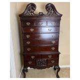Chippendale Style Highboy Dresser