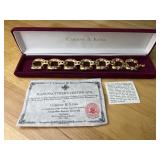 Camrose & Kross JBK Gold-Toned Square Link