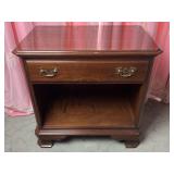 Ethan Allen Cherry Chippendale-Style Nightstand