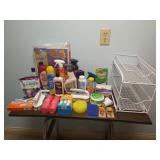 Cleaners, Trash Bags, Drain Products, Scrub