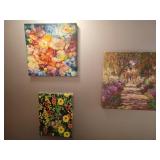 Canvas Floral Wall Art