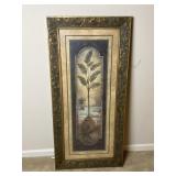 Framed Palm Tree Print