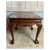 Wood End Table 28in x24in x23in
