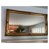 Large Ornate Gold Framed Mirror