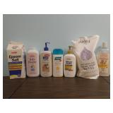 Hand Soap, Lotion, Baby Powder, Epsom Salt