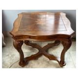Wood End Table 28in x24in x24in