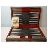 Vintage Aztec Inspired Backgammon Set