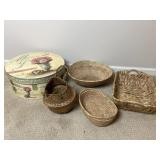Baskets & Storage Hat Box