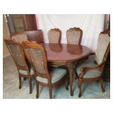 Heritage Dining Table & 8 Chairs