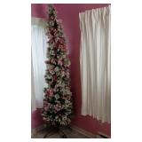 7 ft. Artificial Flocked Christmas Tree