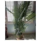Potted Artificial Palm Tree 6ft 2in Tall