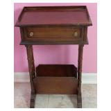 Wood SideTable 15'ï¿½10'ï¿½23.5'