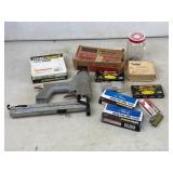 Senco Pneumatic Stapler & Fastener Lot