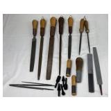 Vintage Assorted Files and Burrs Set
