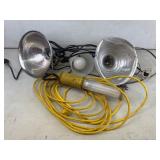 Vintage Industrial Work Light Assortment