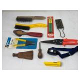 Assorted Vintage Hand Tools and Gear