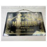 Vintage Michelob Beer Mirror Sign
