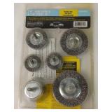 6 Pc. Harbor Freight Wire Brush Set