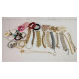 Assorted Vintage Costume Jewelry Lot