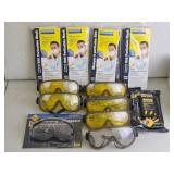 Safety Gear Lot: Masks, Goggles, Wipes