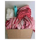 Large Box of Assorted Cleaning Cloths
