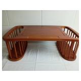 Wooden Lap Desk with Storage Sides