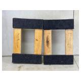 2 Haul-Master Wood Dolly Frames