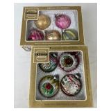 2 Boxes Vintage Lanissa Ornaments