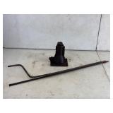 Vintage Mechanical Screw Jack with