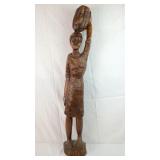African Hand-Carved Wood Figure